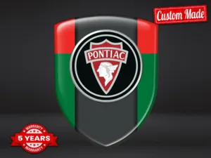 Pontiac Logos Empresa Coche Profesional Personalizable Moderno